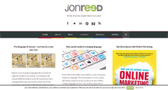 Desktop Screenshot of jonreed.co.uk
